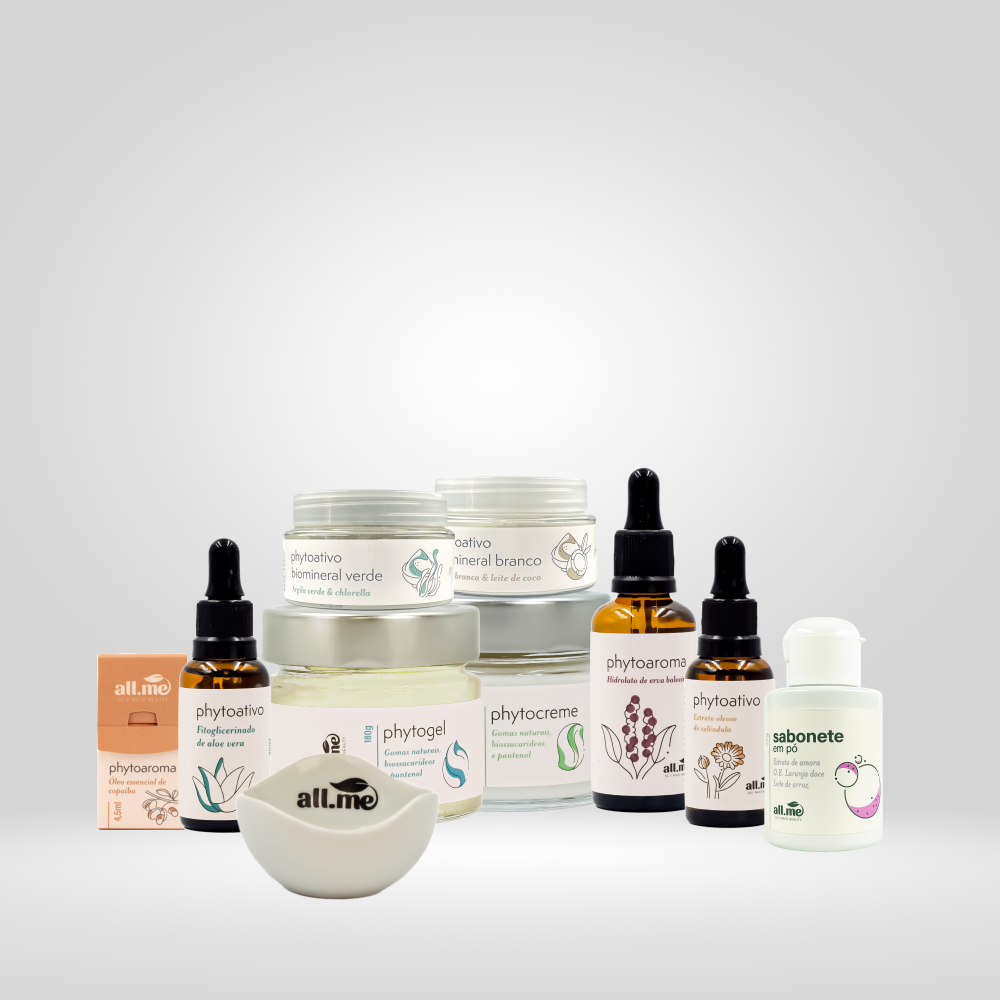 Kit Limpeza de Pele Natural - All.me Beauty
