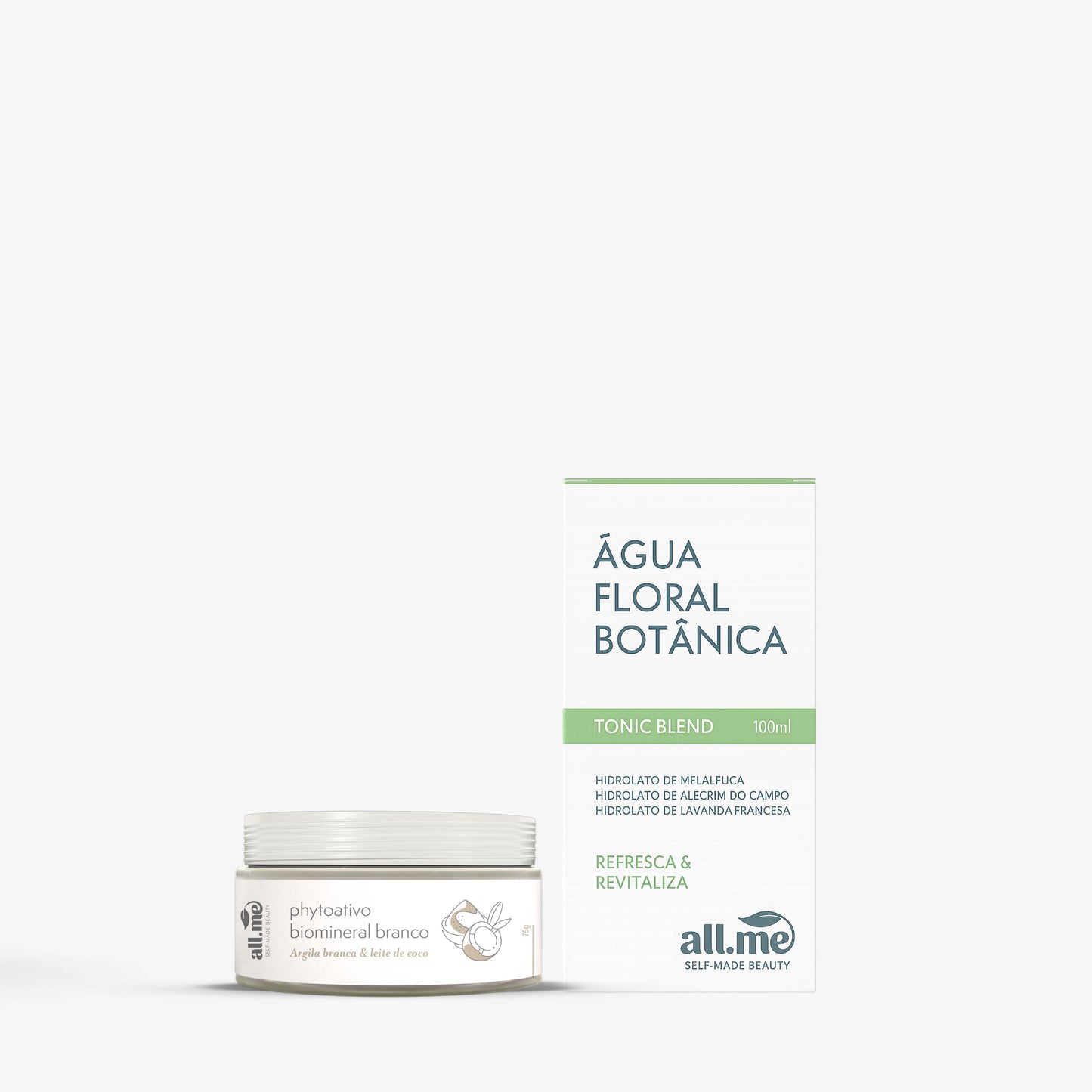 Kit Máscara Facial Clareadora - All.me Beauty