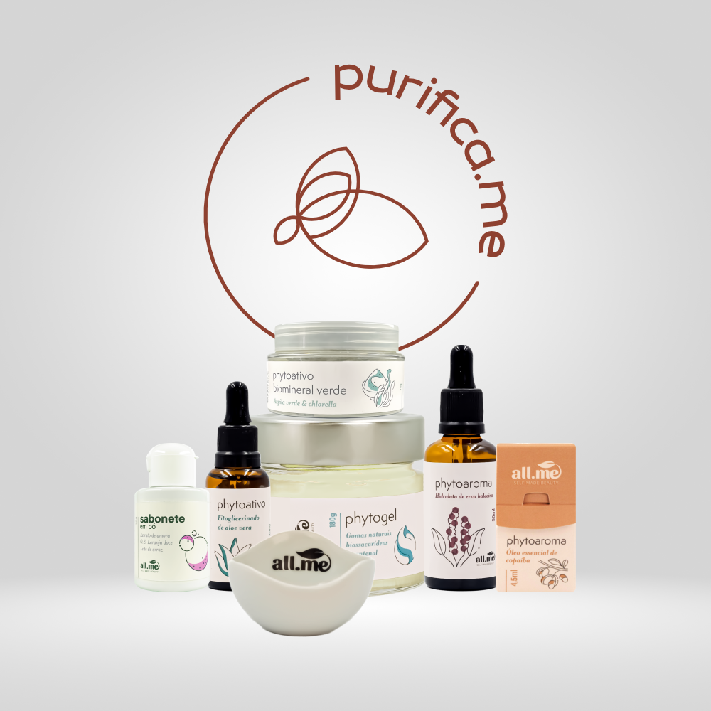 Kit Purifica.me - Pele Acneica & Oleosa - All.me Beauty